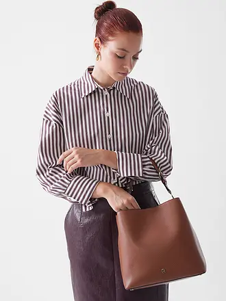 AIGNER | Ledertasche - Bucket Bag DELIA Medium | 